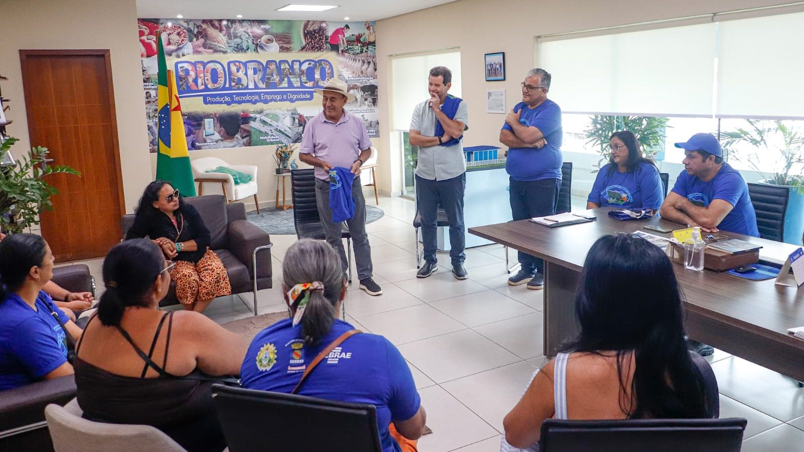 Prefeitura de Rio Branco reforça apoio à economia solidária e destaca impacto das feiras na geração de emprego e renda