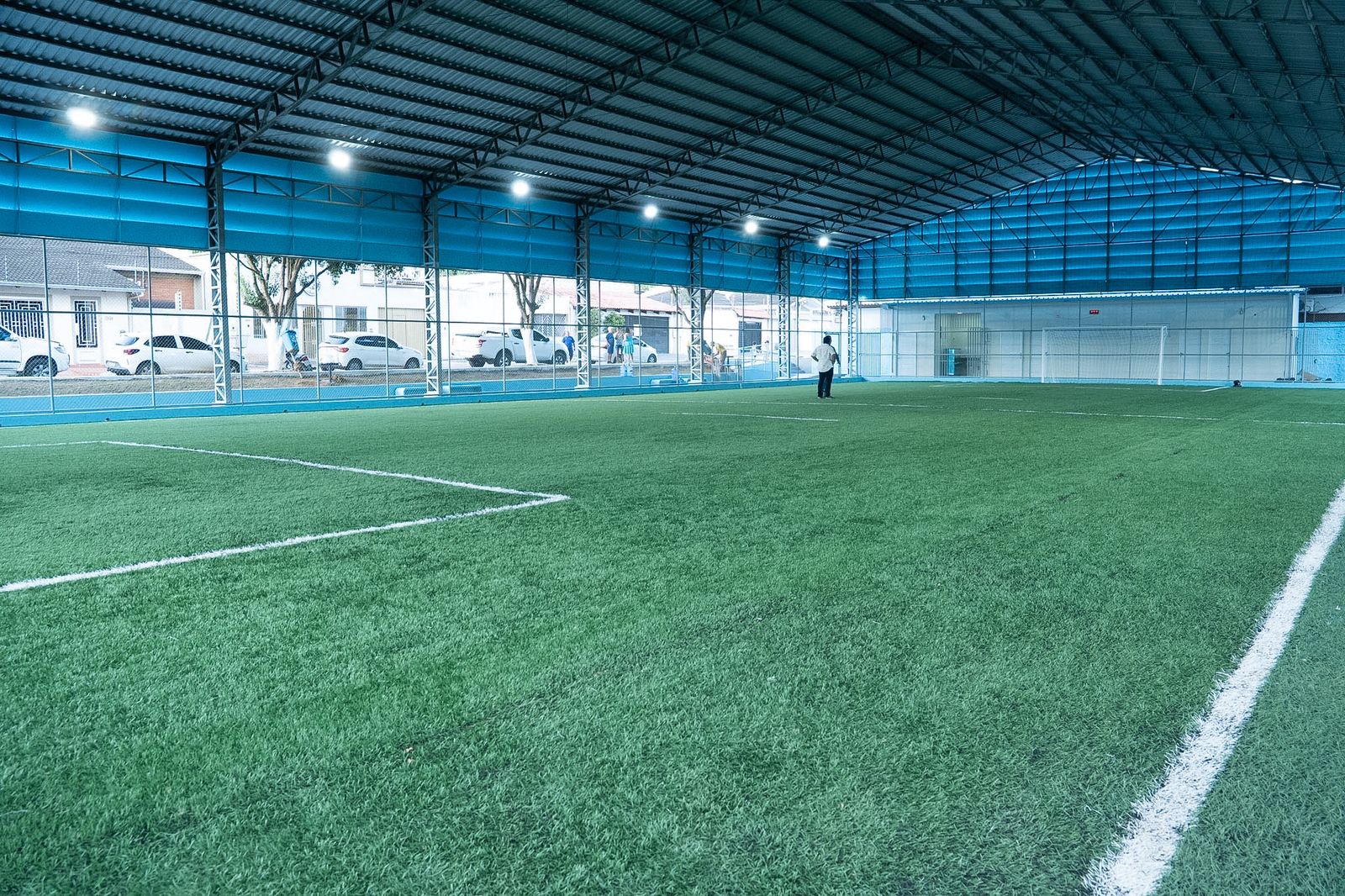 Prefeitura de Rio Branco revitaliza quadra esportiva no bairro Raimundo Melo e reforça incentivo ao esporte comunitário